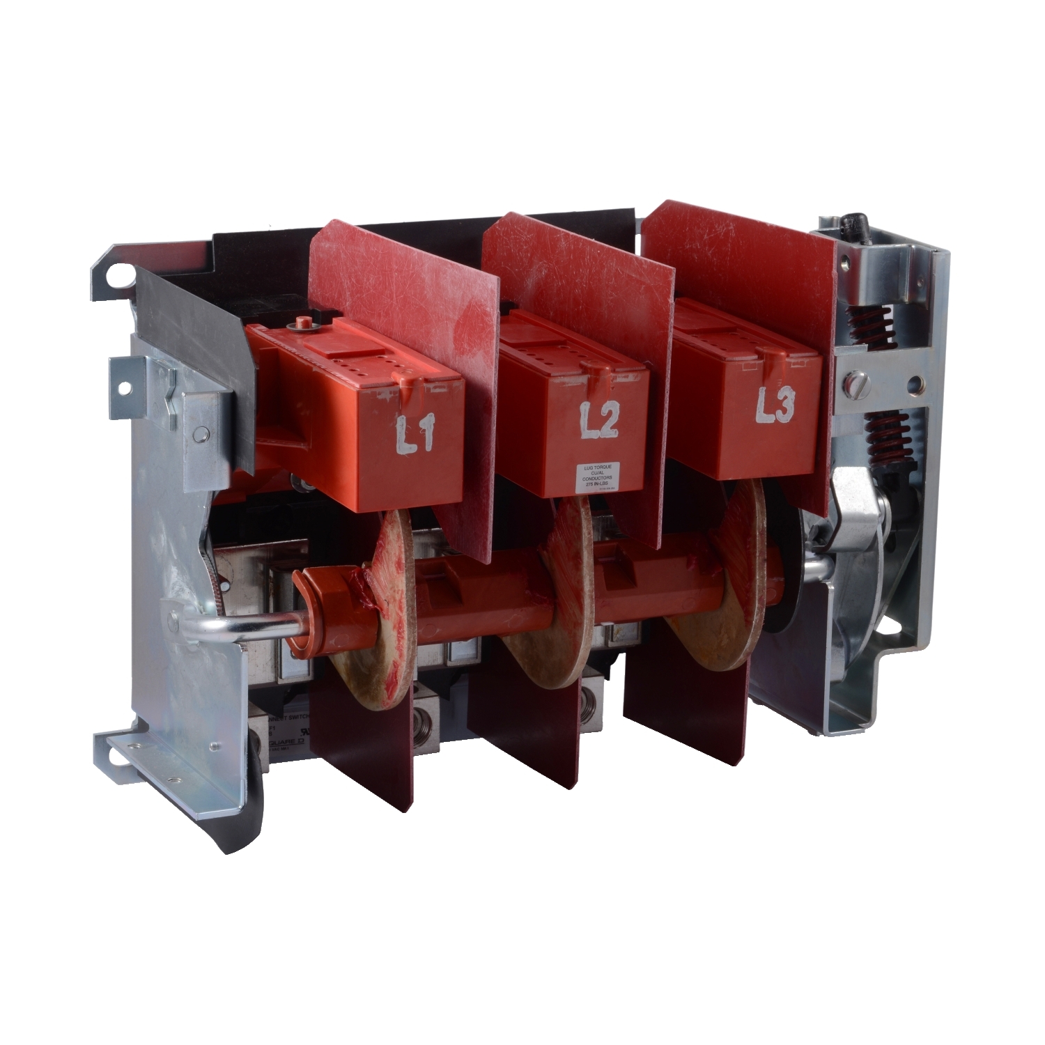 Schneider Electric Fusible Disconnect Switch; 3-Pole; 200A; Class H; J; K; R Fuse; Fixed Depth; Lever; UL 98
